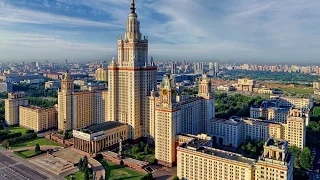 Aerial : Lomonosov Moscow State University : Россия | Москва