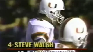 1988 Catholics vs. Convicts -- Notre Dame 31 Miami 30