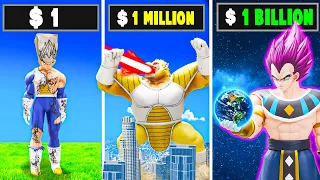 $1 to $1,000,000,000 Ultra Ego Vegeta in GTA 5 RP