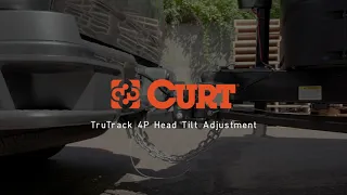 CURT TruTrack™ 4P Weight Distribution Hitch | How To Make a Head Tilt-Adjustment