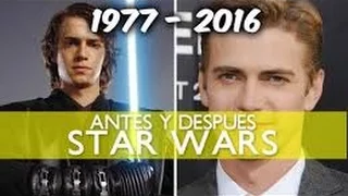 El Antes y Después De Los Protagonistas De Star Wars