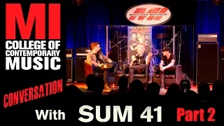 Sum 41 Interview Part 2 | MI Conversation Series