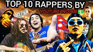 INDIAN RAPPER REACTS TO NEPALI HIP-HOP ARTIST 🇮🇳🇳🇵❤️|  TOP 10 NEPALI RAPPER BY THEIR YOUTUBE INCOME