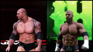 WWE 2K20: Batista vs Triple H