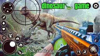 dainosur  iso andwrod jangal adbenchar game gameplay video | TNK india games #gameplay