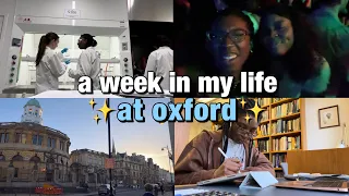 Week in the Life of a Chemistry Student at Oxford📚Labs, Studying, Fun💃🏾