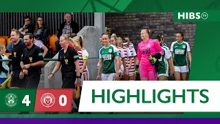Highlights: Hibernian 4 Hamilton 0 | Scottish Women's Premier League