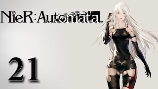 NieR: Automata #21 - (Концовки D и E) (Финал) [Русские субтитры]