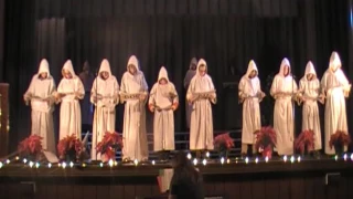 Silent Monks of St  John's Christmas 2015