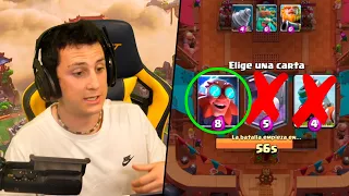 JUEGO EL TORNEO DE ELECCION ELIGIENDO SOLO LA CARTA MAS CARA EN CLASH ROYALE