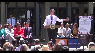 Gov. Newsom,  pro Tem Atkins and Speaker Rendon Celebrate “The Affordability Budget”