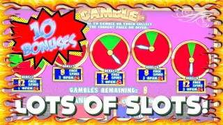 10 Slots & Lots of Bonuses!