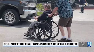Free wheelchairs, walkers handed out at event