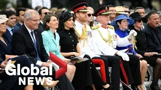 Prince Harry, Meghan Markle attend opening of ANZAC Memorial in Australia