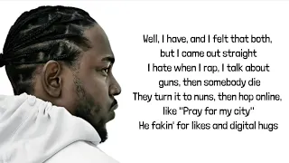 Kendrick Lamar - euphoria( Drake Diss) lyrics