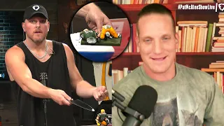 Pat McAfee Stabs AJ Hawk On The Pat McAfee Show Live