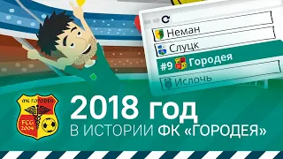 2018 год в истории ФК «Городея»