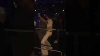 Harry styles dancing at Ariana's concert