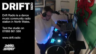 Daniel Distinkt Deep tech funky house live on Drift Radio 14/09/2023