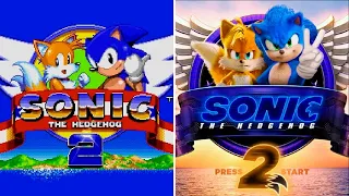 COMPARISON BETWEEN Sonic 2 Game Vs. Sonic 2 Movie