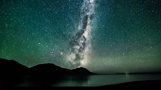 Milky Way Glowing At Night Free Stock Video Footage || No Copyright Galaxy Background Video ||