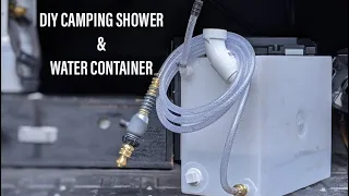 Overland Shower: DIY Camping Shower & Water Container