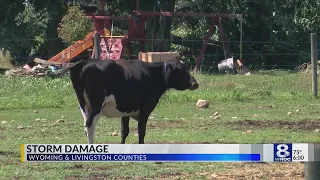 NWS: Tornado touched down in Wyoming County