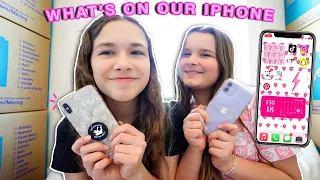 WHAT'S ON OUR PHONE!! | CILLA AND MADDY