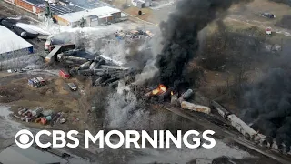 Ohio residents push for answers about health concerns after train derailment