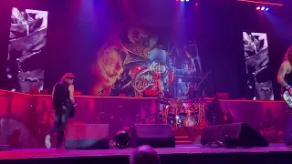 Iron Maiden - The Trooper with wrong background from Wasted Years - London 08/07/2023