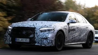 2024 MERCEDES E-CLASS SPIED TESTING AT THE NÜRBURGRING