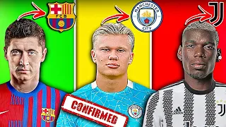 All Confirmed Transfers News Summer 2022