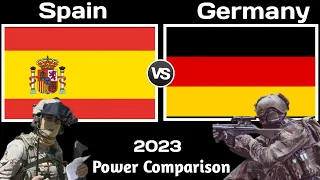 Germany vs Spain military power comparison 2023 | world military power | military power comparison