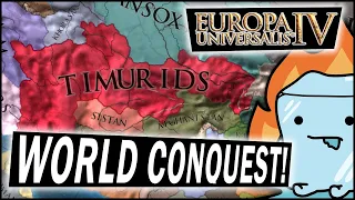 Complete EU4 World Conquest Guide - Timurid Mughals Opening Moves!