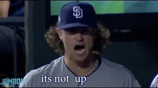 Padres pitcher Chris Paddack got a little mad, a breakdown