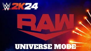 Raw | WWE 2K24 - Universe Mode | Episode 14