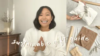 sustainable holiday gift guide | tips, gift ideas and zero waste wrapping 🌿
