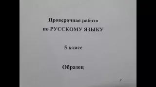 ВПР 5 класс Русский язык