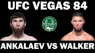 UFC VEGAS 84 | ANKALAEV VS WALKER Breakdown, Predictions, and Bets