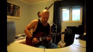 Volbeat - Lola Montez guitar solo cover by Felix Nelson