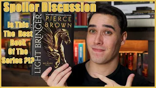 Light Bringer REVIEW & SPOILER DISCUSSION - Pierce Brown #redrising #booktube #bookreview #books