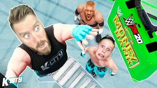 Money in the Bank WWE 2k20 MAIN EVENT (K-City vs DX vs Natural Disasters!)