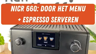 NIVONA CAFEROMATICA 660: Door het Menu En Espresso Serveren