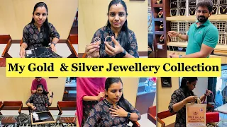 My Gold  & Silver Jewellery Collection|இப்படி கூட தங்கம் சேமிக்கலாம்|Gold Plated தாலிக்கொடி