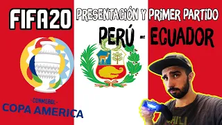 EXTRANJERO JUEGA la COPA AMÉRICA con PERÚ! 🎮 | FIFA 2020 | PRESENTACIÓN Y PERÚ vs ECUADOR! GOLEADA!