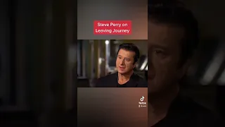 Singer Steve Perry on why he left the band Journey  #shorts