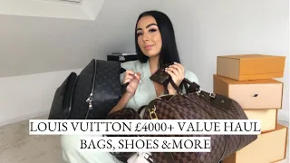 LOUIS VUITTON £4000+ VALUE HAUL- BAGS, SHOES&MORE