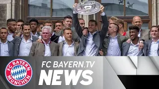 Bayern’s title celebrations in Munich, special praise for Jupp Heynckes