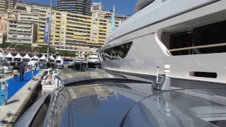 ARROW 460 GRANTURISMO,  Silver Arrows Marine Ltd. ‎Mercedes-Benz Style at Monaco Yacht Show.