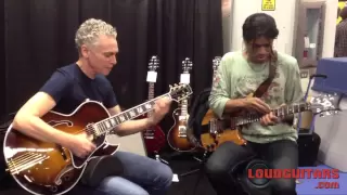 Stanley Jordan & Mimi Fox-Jam-NAMM 2013